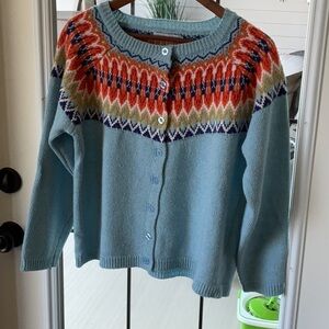 Colorful Patterned Women's Sweater